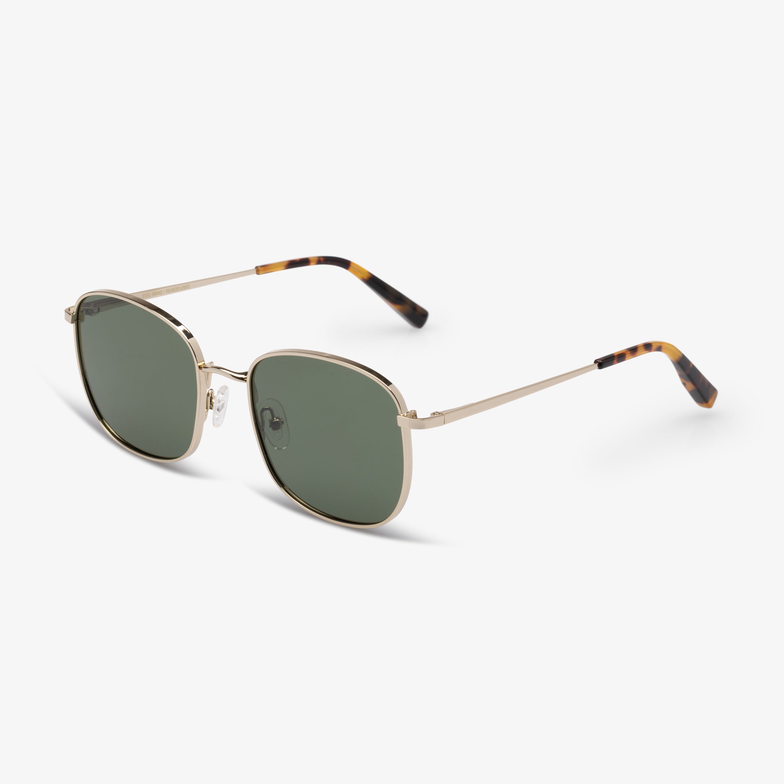 GOLD - GREEN POLARIZED LENS