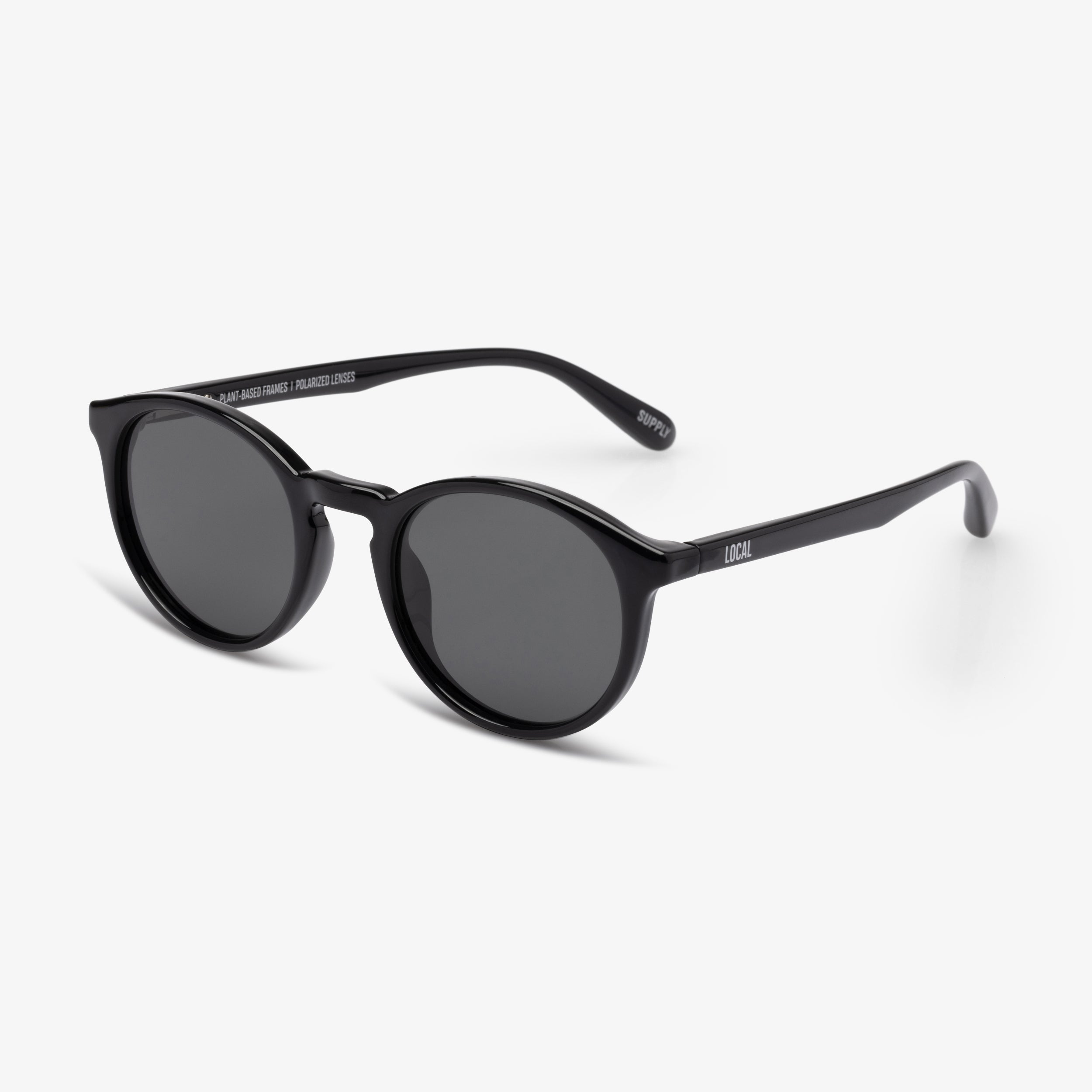 POLISHED BLACK POLARIZED LENS